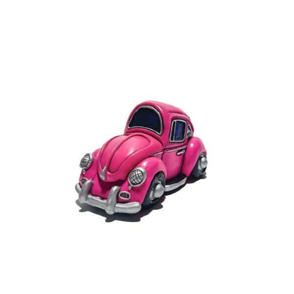 Toy car ashtray pink