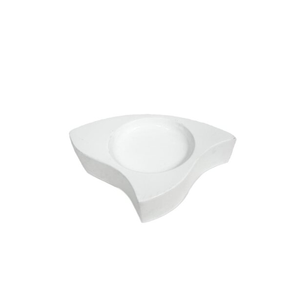 White ceramic tray