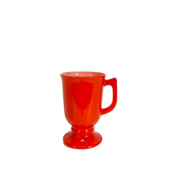 Heat resistant glass mug "orange"