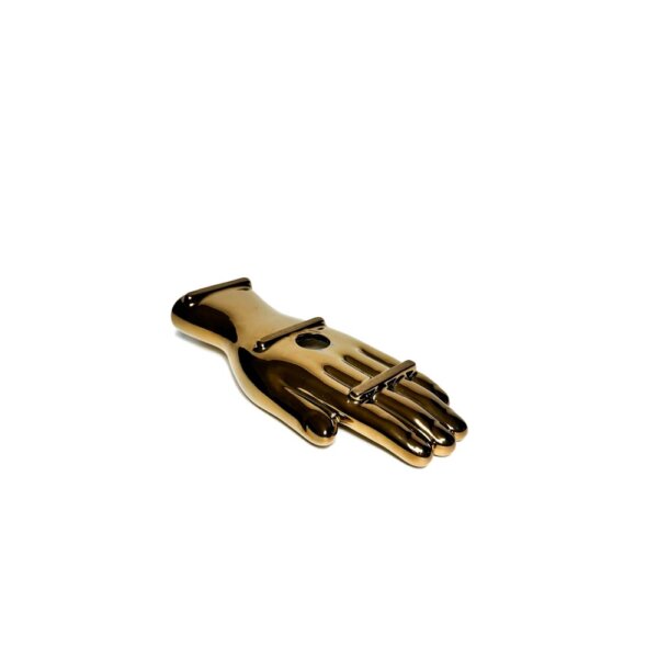 Golden hand tray - 画像 (2)
