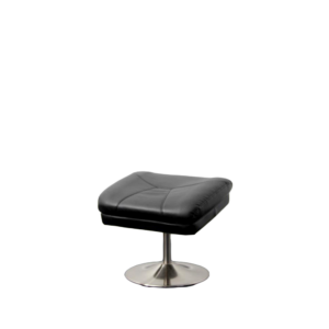 PVC leather ottoman