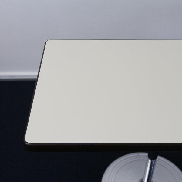White cafe table - 画像 (5)
