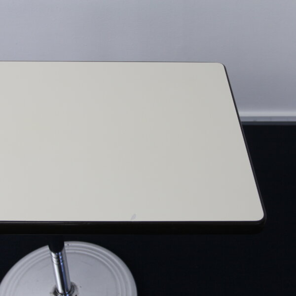 White cafe table - 画像 (4)