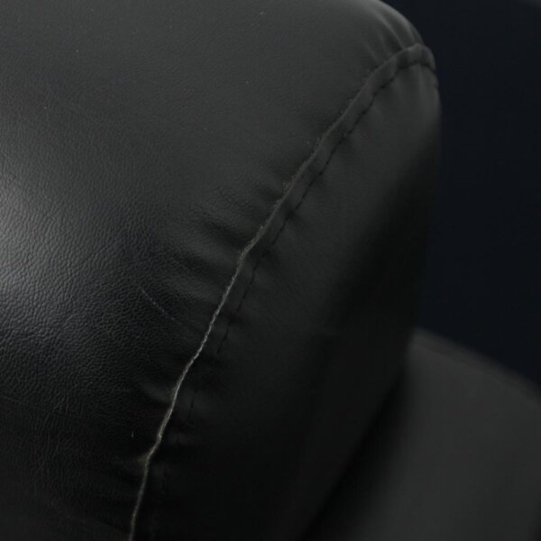 PVC leather square 1p sofa - 画像 (11)