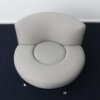 Fabric swivel 1p sofa - 画像 (8)