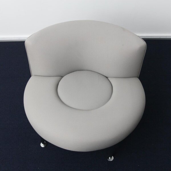 Fabric swivel 1p sofa - 画像 (8)