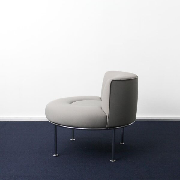 Fabric swivel 1p sofa - 画像 (4)