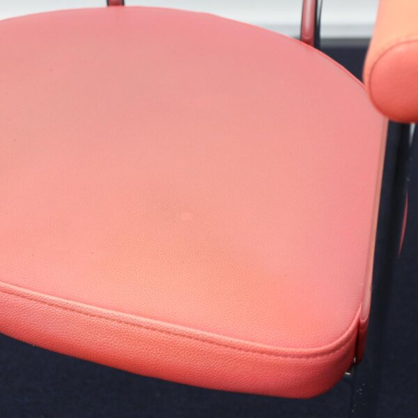 PVC leather arm chair "pink" - 画像 (8)