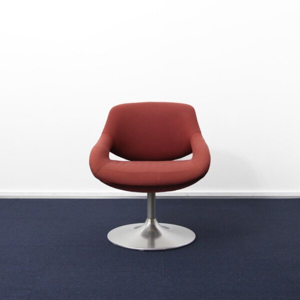 "KOKUYO" fabric lounge chair - 画像 (2)