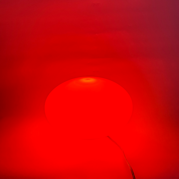 Glass shade table lamp - 画像 (2)