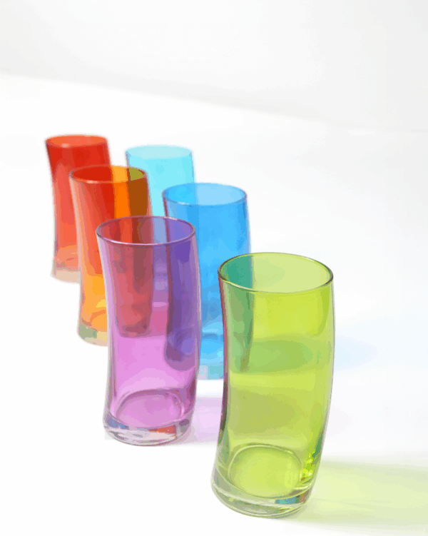 ”LEONARDO” swing glass turquoise - 画像 (2)