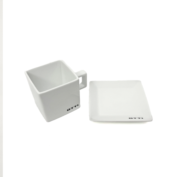 "NISSAN OTTI" cup and saucer - 画像 (2)