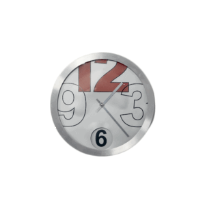 Bold numbers wall clock