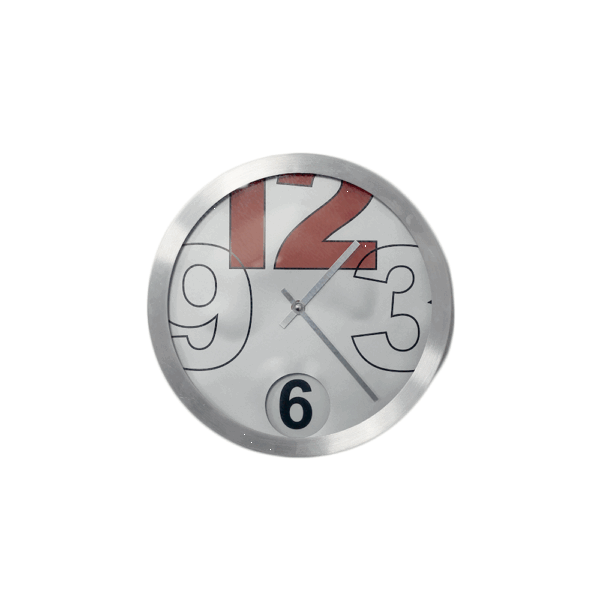 Bold numbers wall clock
