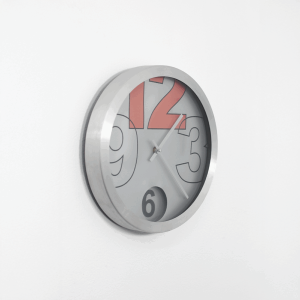 Bold numbers wall clock - 画像 (3)