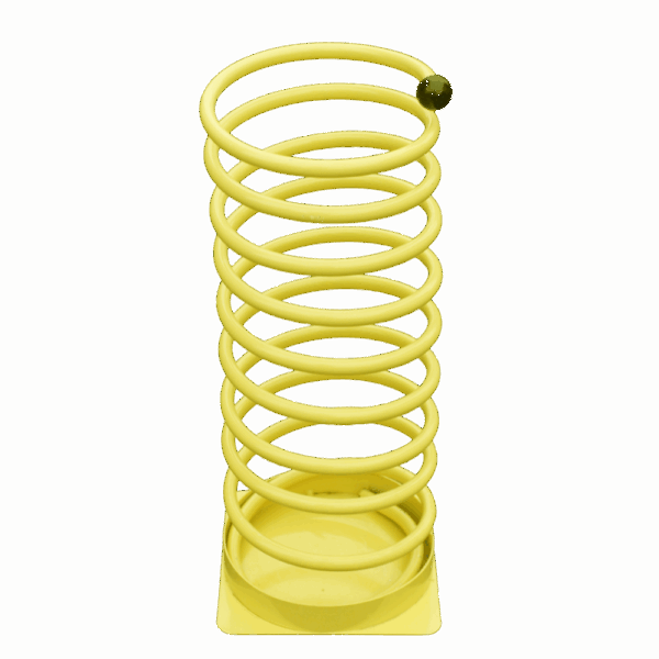 Spring umbrella stand