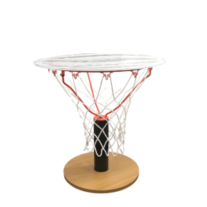 Basketball hoop table