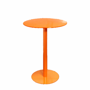 Gross metal round table
