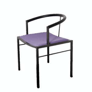 "oliver" Iron arm chair