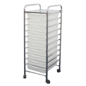 Multi Drawer Chrome Wagon