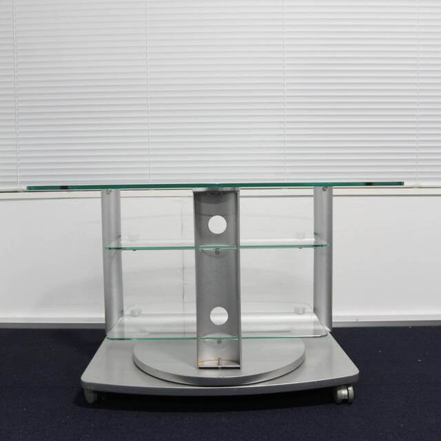 Rotating Glass Media Console - 画像 (4)
