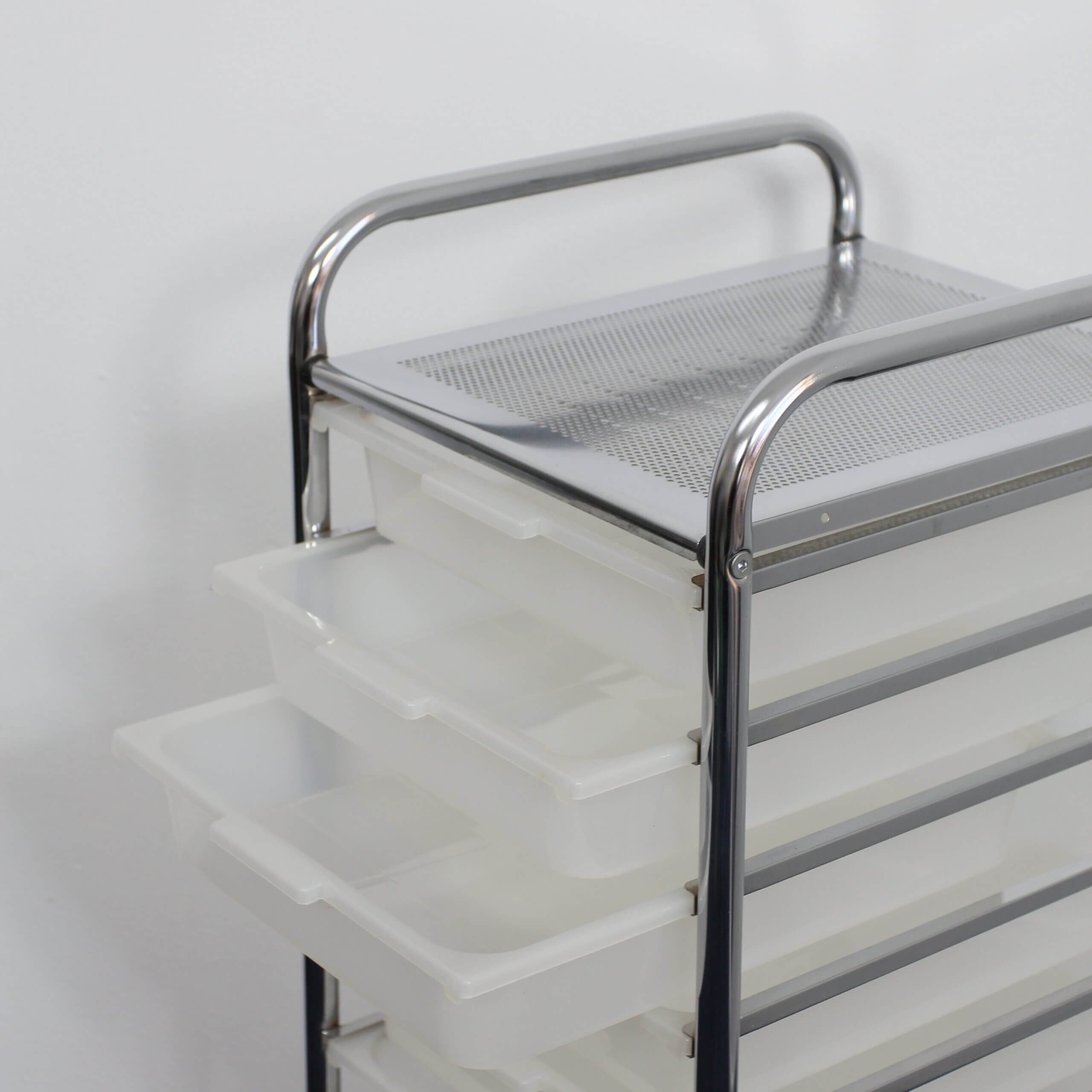 Multi Drawer Chrome Wagon - 画像 (4)