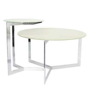 "Pamouna" glass nest table