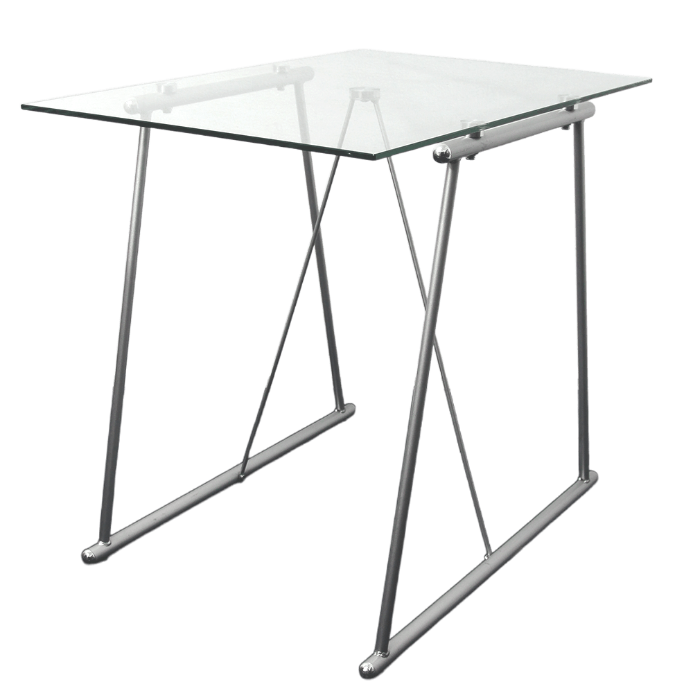 Wire Frame Glass Cafe Table
