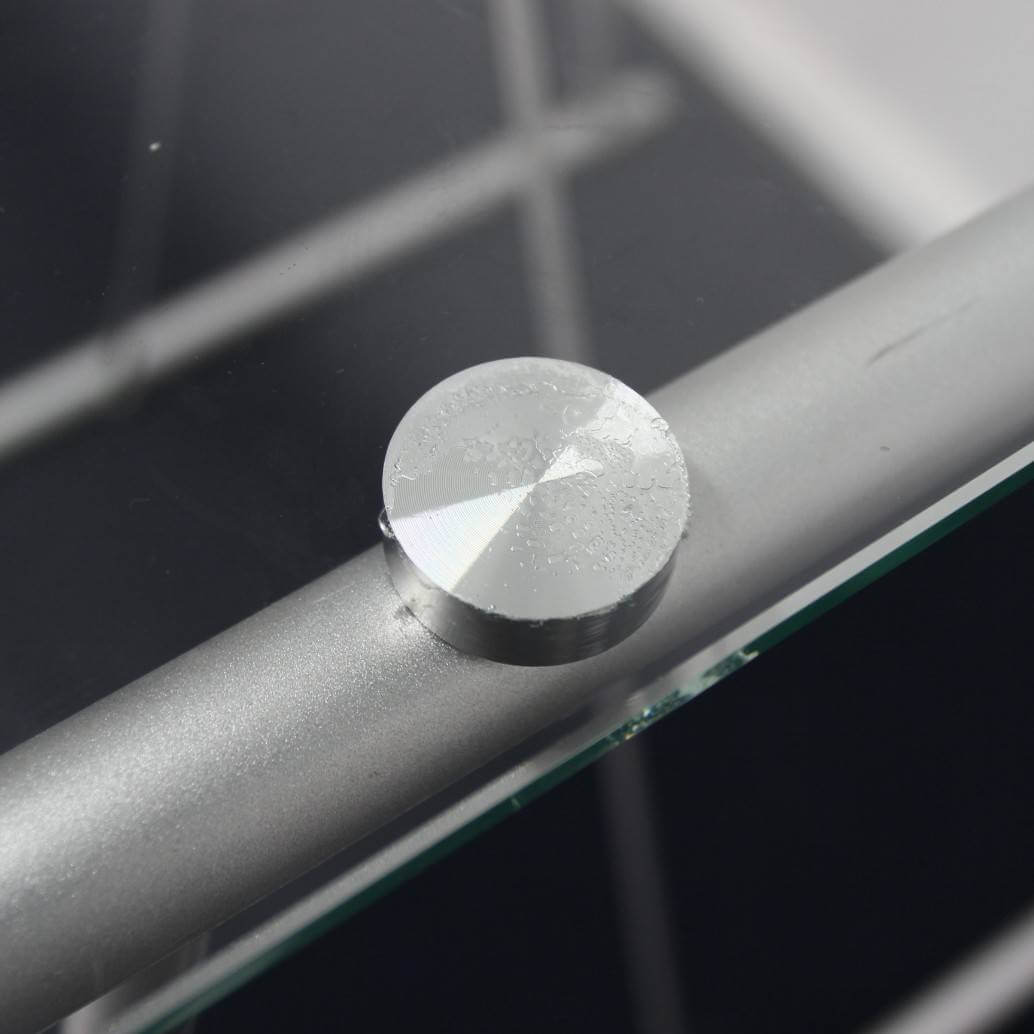 Wire Frame Glass Cafe Table - 画像 (7)