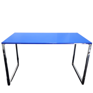 Blue Melamine Table