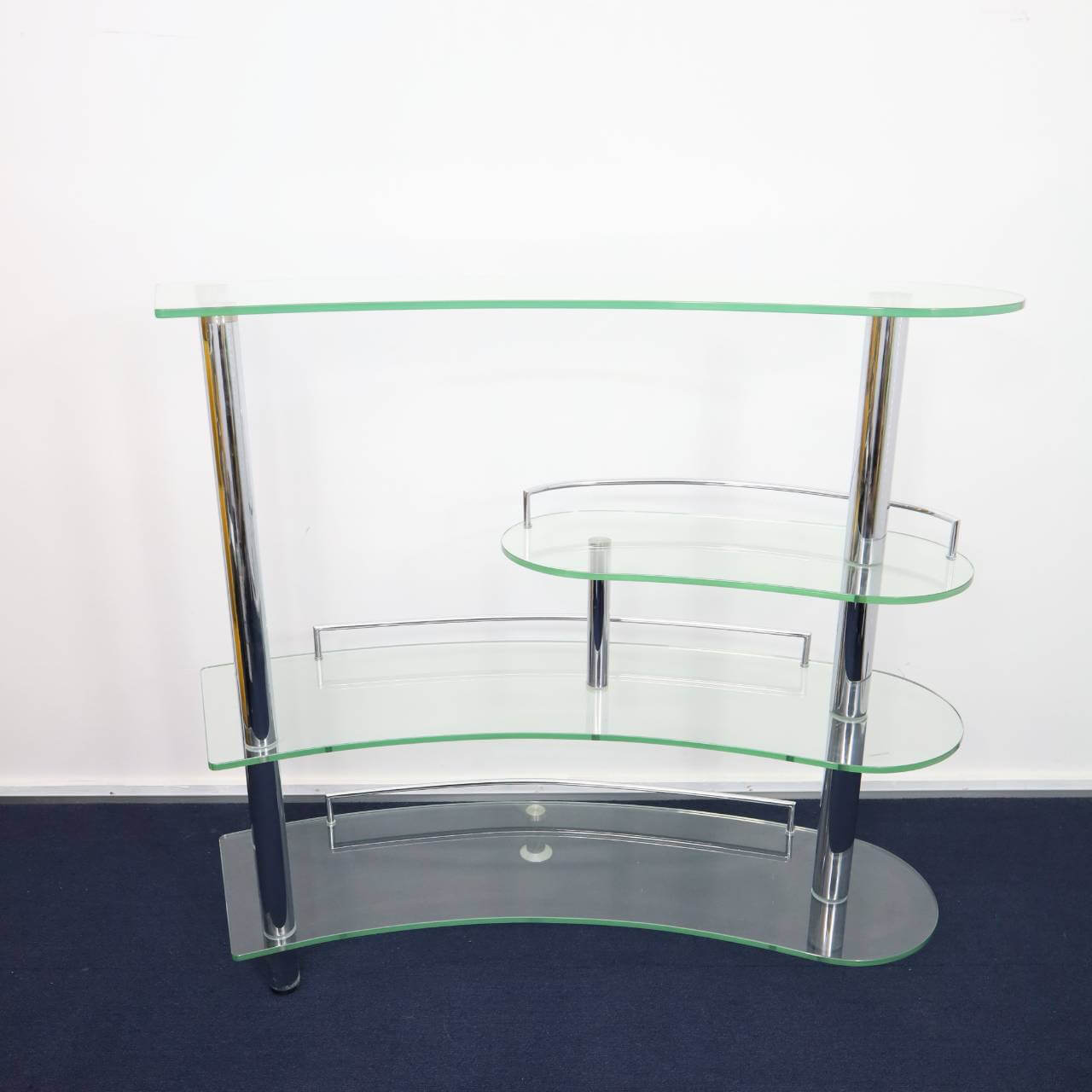 Curve Glass Counter Shelf - 画像 (3)