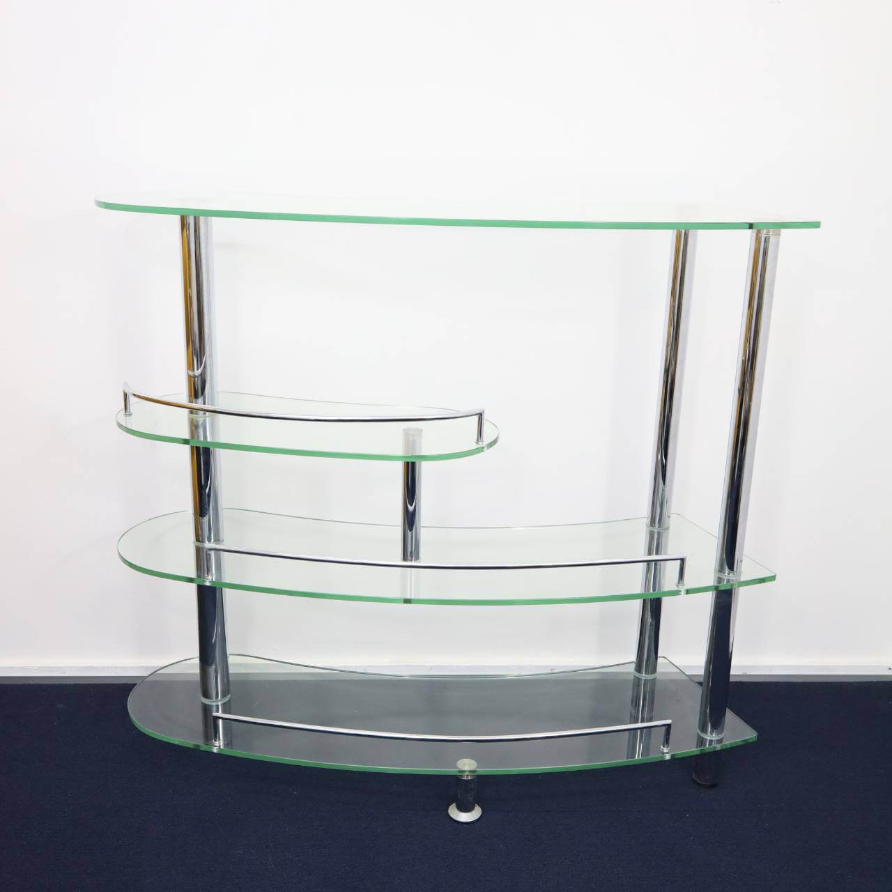 Curve Glass Counter Shelf - 画像 (4)