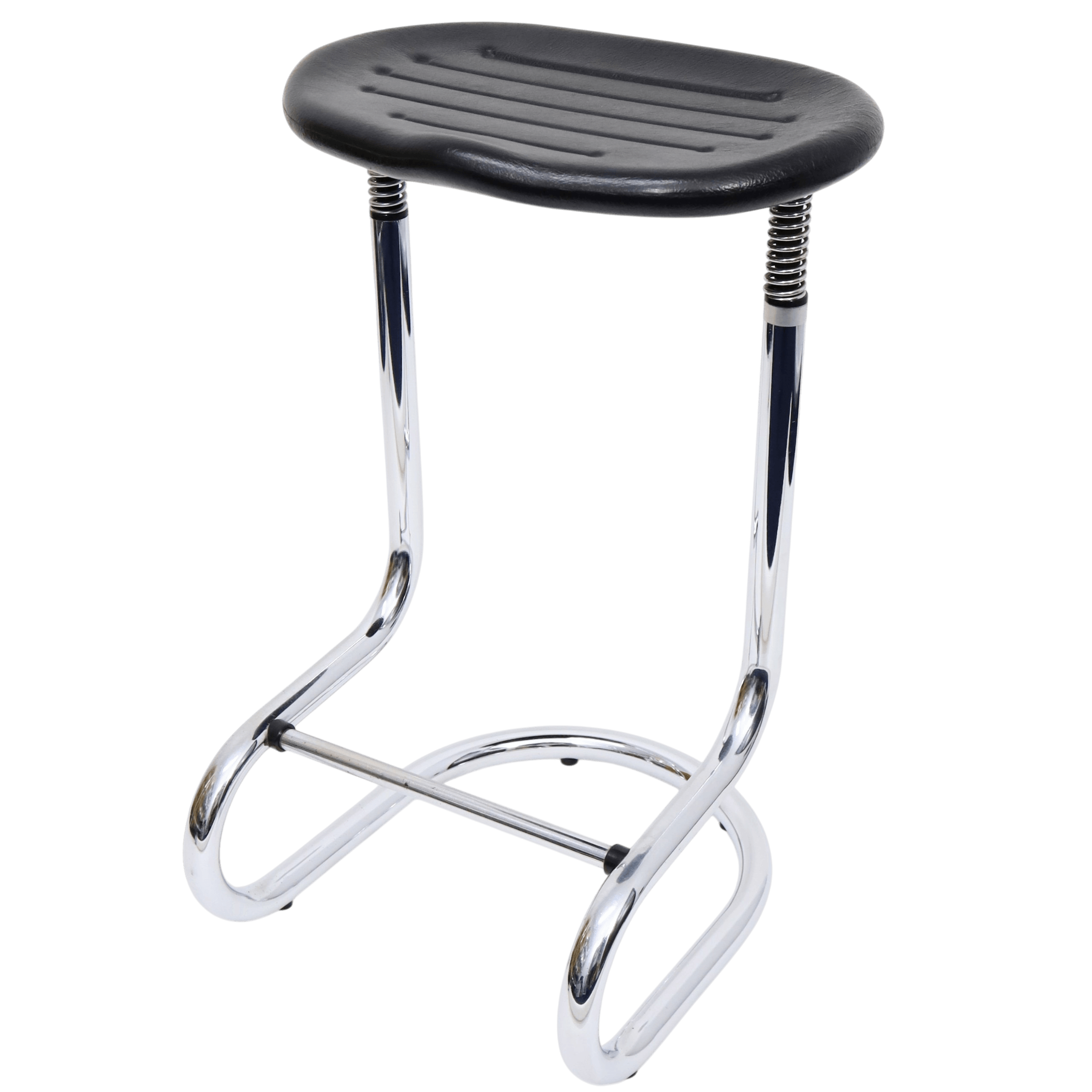 Spring Suspension High Stool