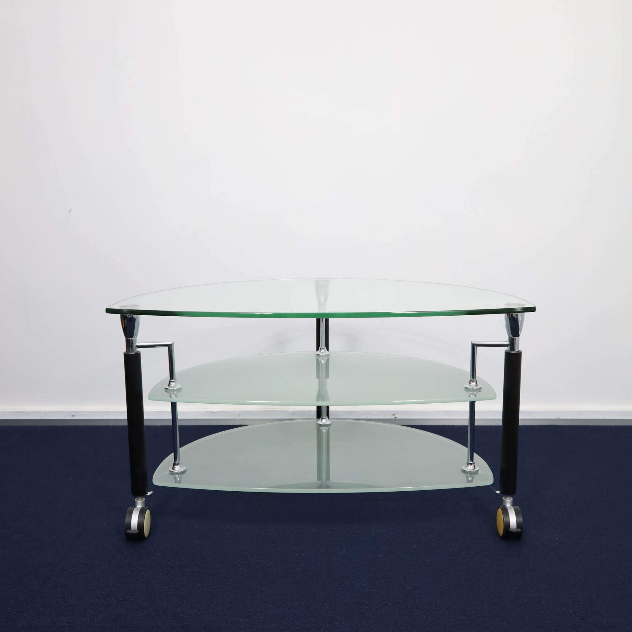 "HAMIYA" Layered Glass AV Rack - 画像 (2)