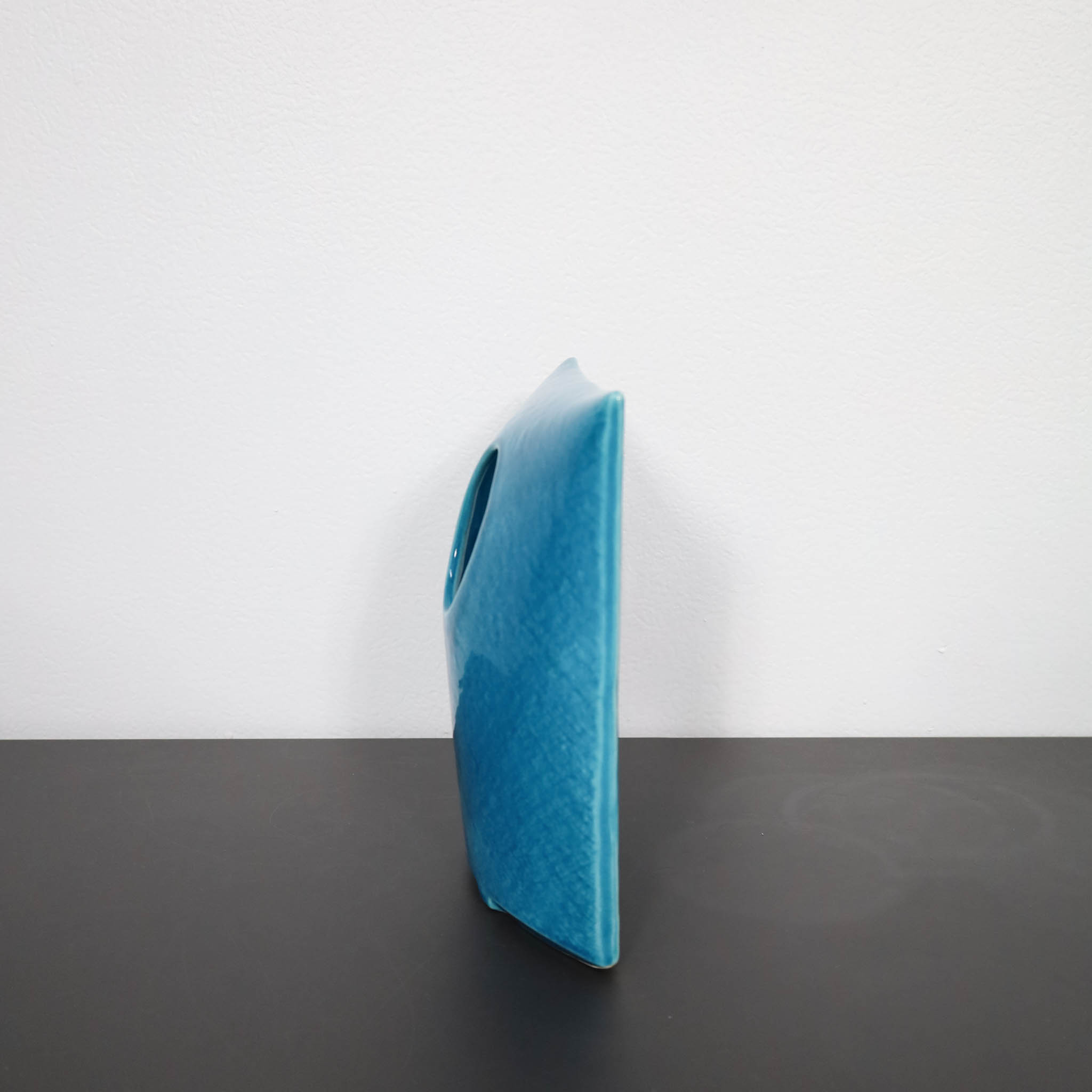 Japanese Modern Vase "Orbit bule" - 画像 (5)