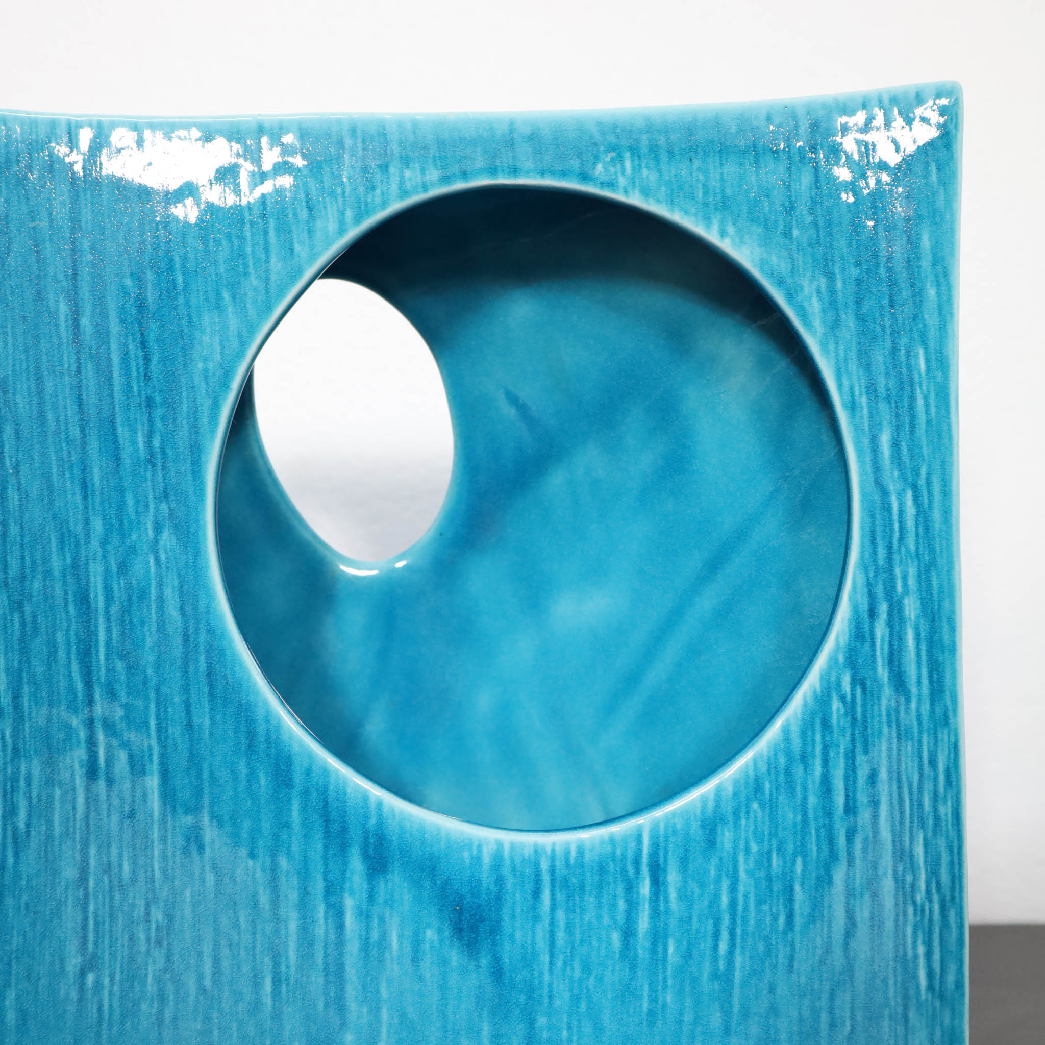 Japanese Modern Vase "Orbit bule" - 画像 (6)