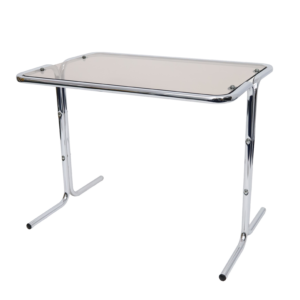 Smoked Glass Tube Table