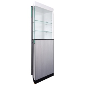 Two-Sided Display Cabinet