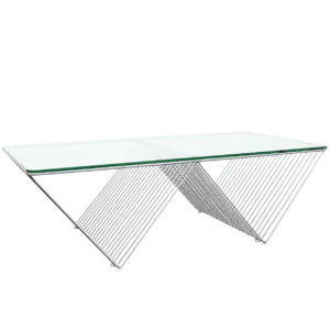 Geometric Wire Center Table